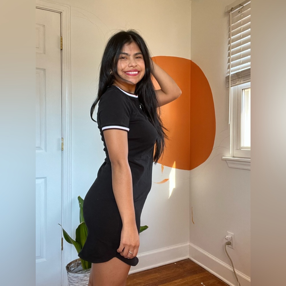 Black Jersey Dress